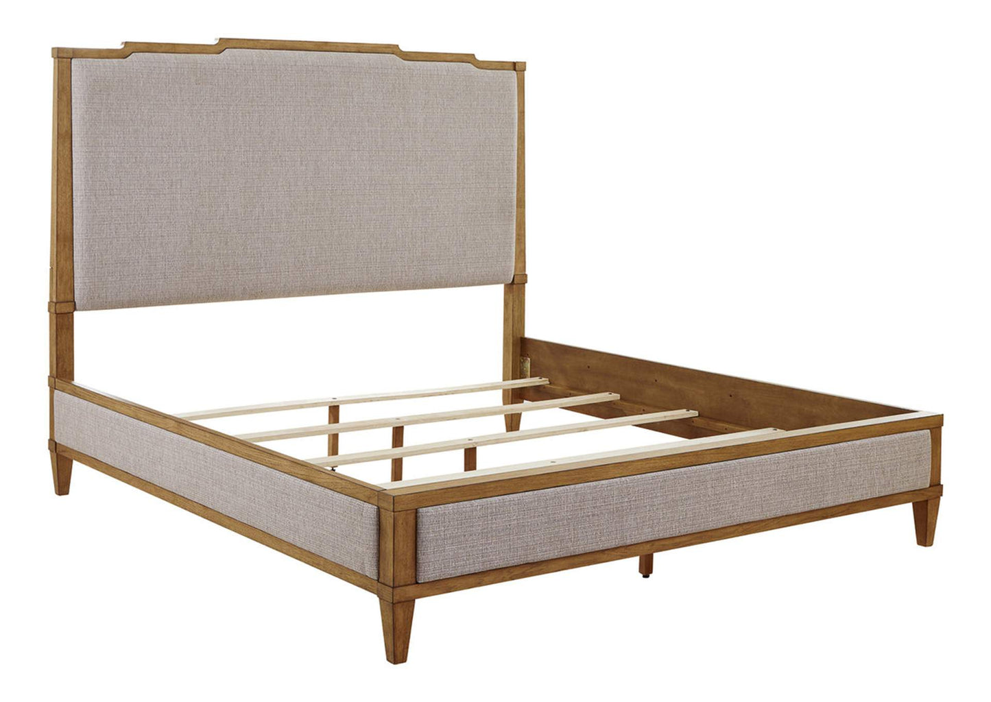 Sharlance King UPH Panel FTBD/Rails/R Slats;GREEN/BROWN