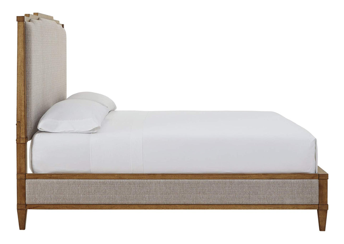 Sharlance King UPH Panel FTBD/Rails/R Slats;GREEN/BROWN