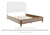 Sharlance King UPH Panel FTBD/Rails/R Slats;GREEN/BROWN