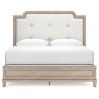 Jorlaina Queen Upholstered Panel Bed