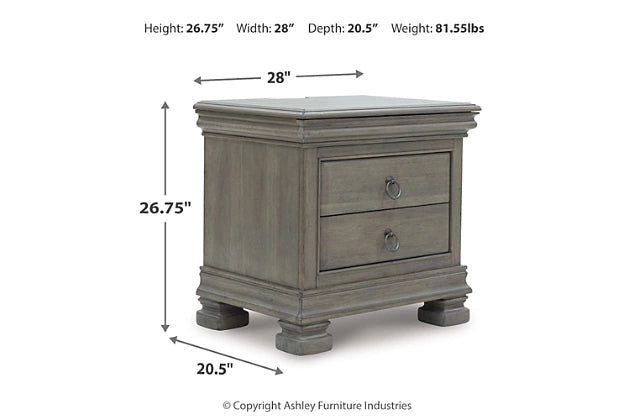 Lexorne Nightstand - Ashley Furniture - Brunei