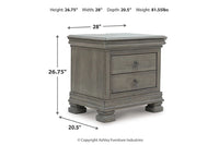 Lexorne Nightstand - Ashley Furniture - Brunei