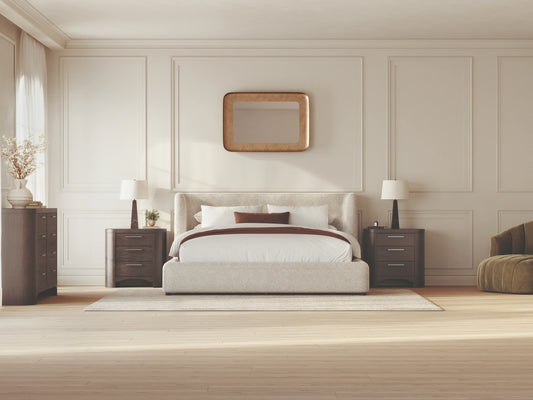 Neo King Bedroom Set;Rich Brown