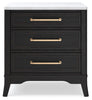 Welltern 3 Drawer Nightstand