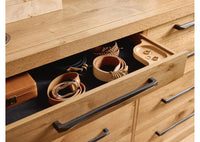 Bracken Dresser and Mirror;Brown