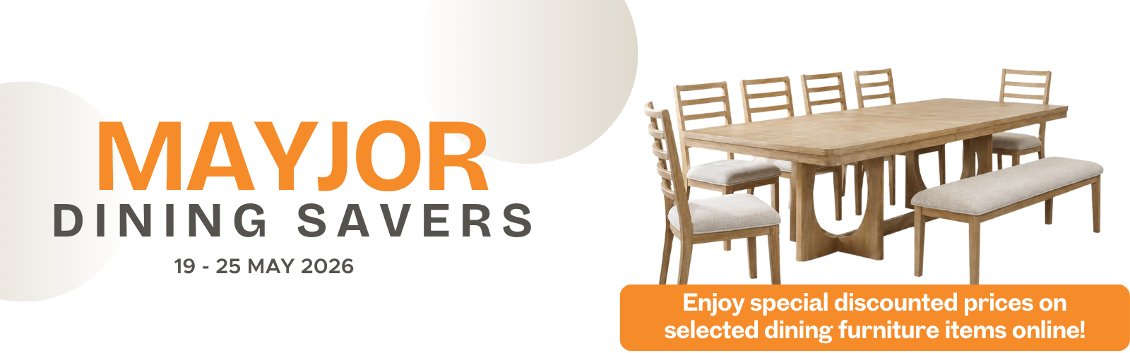 Mayjor Dining Savers