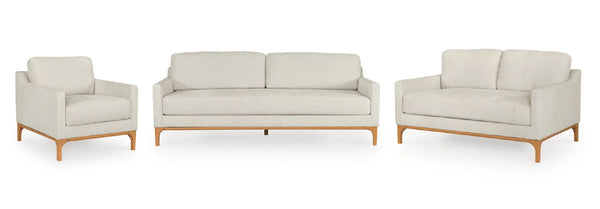 Bethley sofa set;Ivory