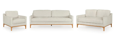 Bethley sofa set;Ivory
