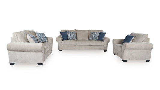 Belcampo Sofa Set; Stone