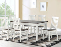Darborn 7-piece Dining Set;Gray/Brown