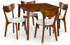 Fraddoni Dining Room Table Set;Brown