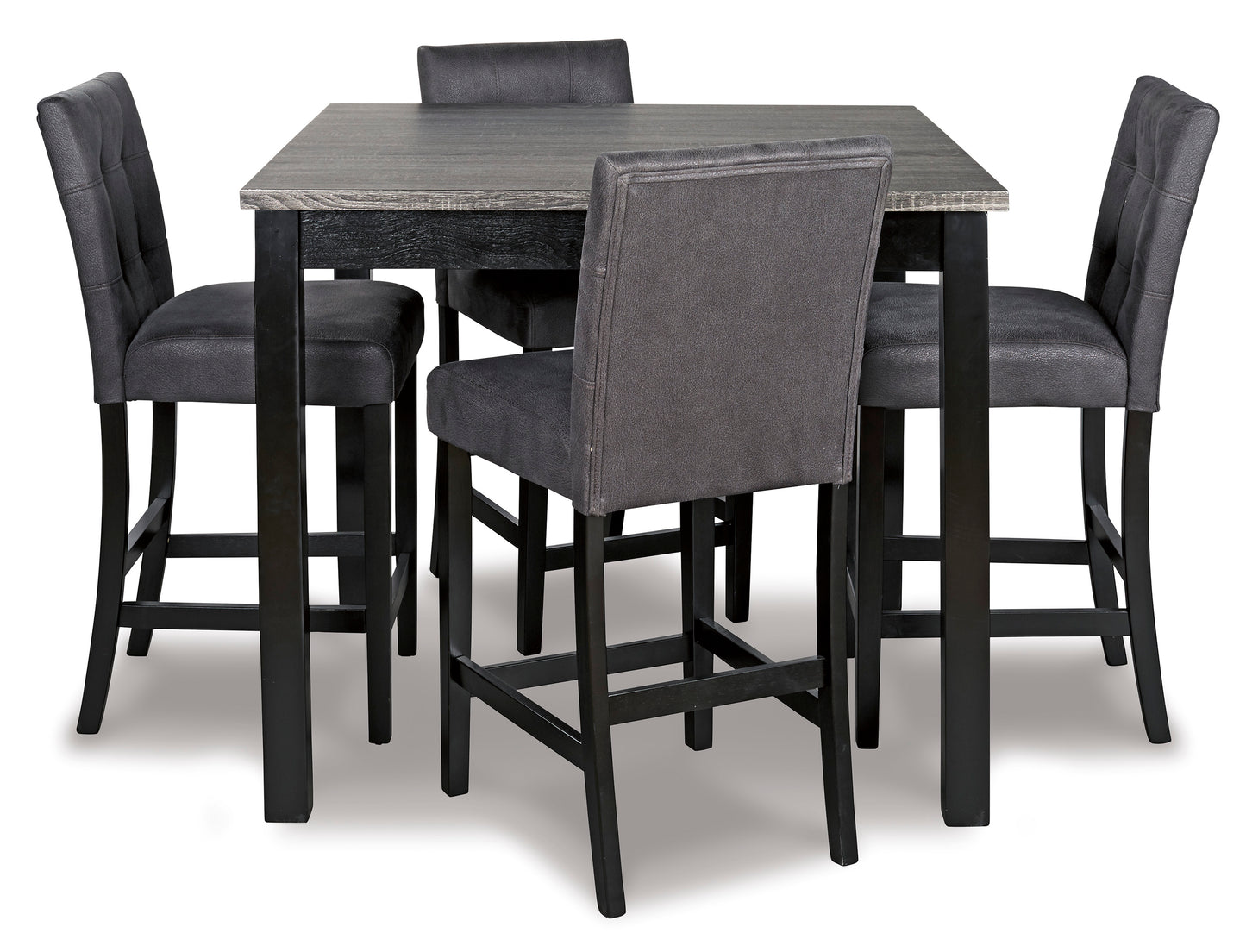 Garvine Counter Height Dining Table and Bar Stools (Set of 5) - Ashley Furniture - Brunei
