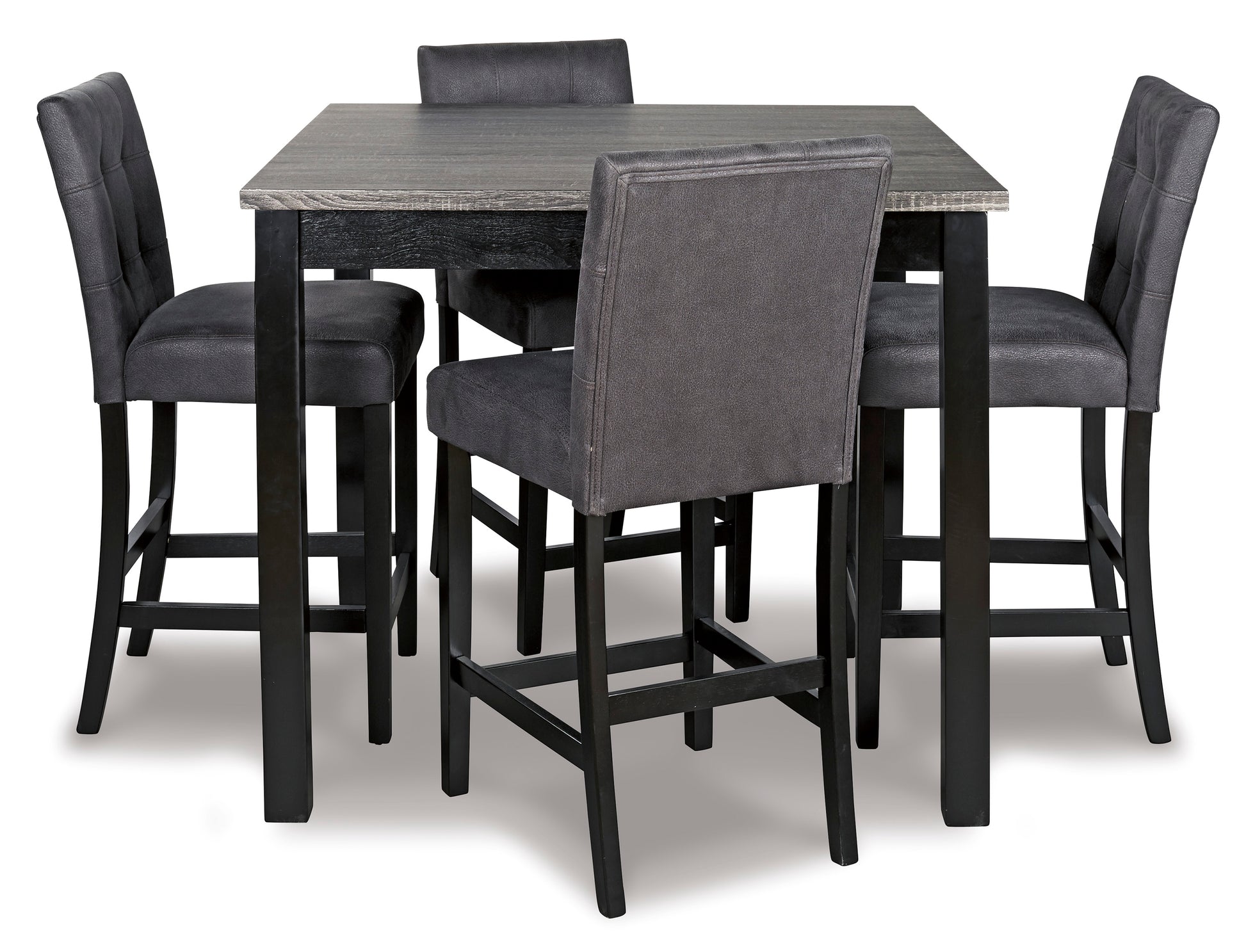Garvine Counter Height Dining Table and Bar Stools (Set of 5) - Ashley Furniture - Brunei