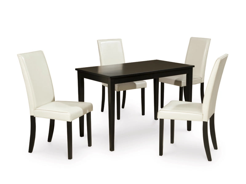 Kimonte Dining Table and 4 Chairs