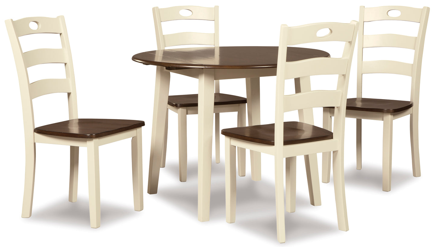 Woodanville Dining Table with 4 Chairs - Ashley Furniture - Brunei