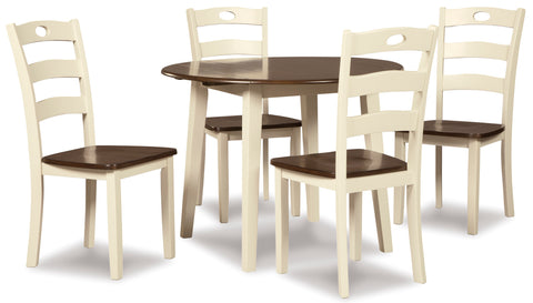 Woodanville Dining Table with 4 Chairs