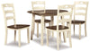Woodanville Dining Table with 4 Chairs
