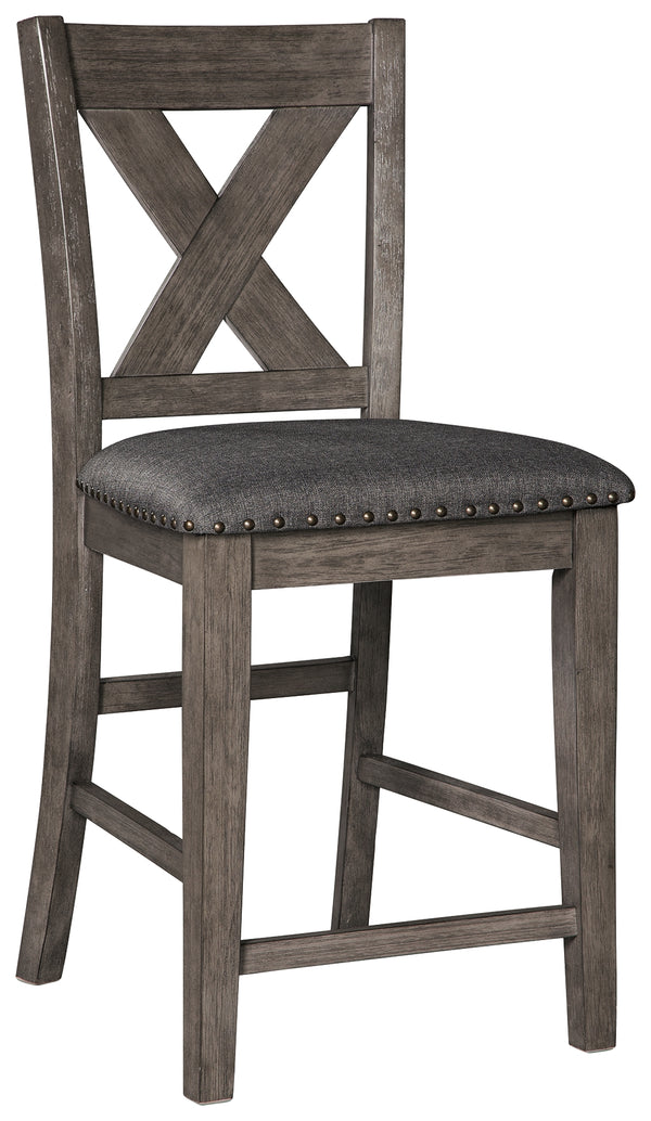 Caitbrook Counter Height Upholstered Bar Stool - Ashley Furniture - Brunei