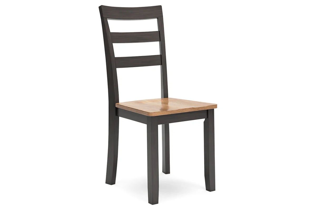 Gesthaven Dining Room Set with 4 chairs; Natural/Brown