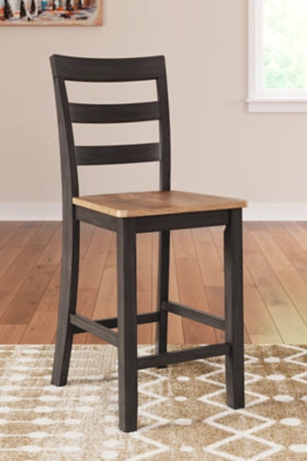 Gesthaven Barstool;Nataural/Brown