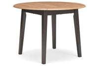 Gesthaven Dining Room Set with 4 chairs; Natural/Brown