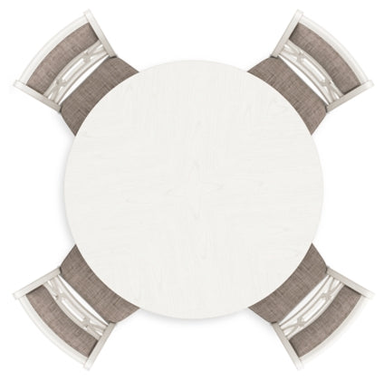 Erinberg DRM Counter Table Set (5/CN);ANTIQUE  WHITE