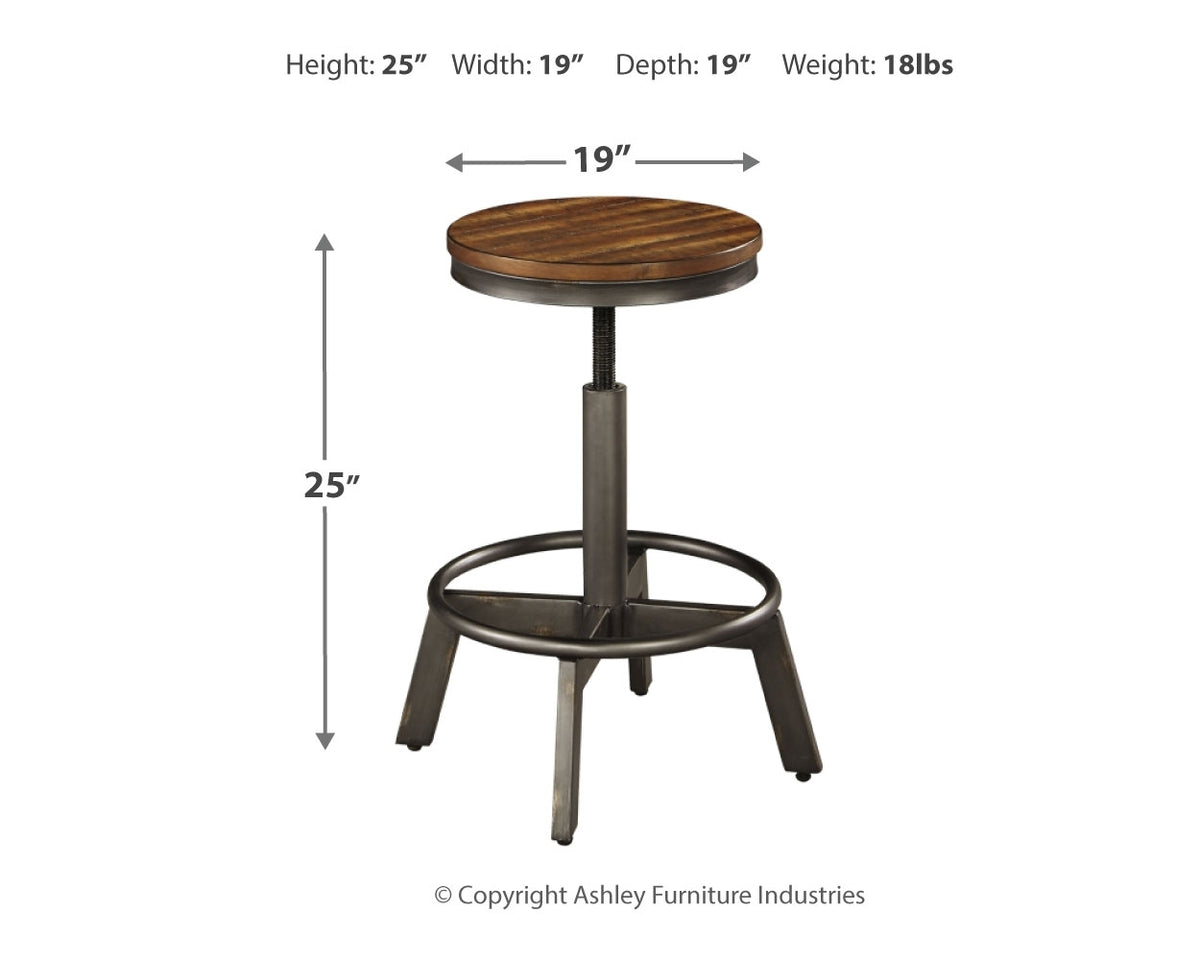 Torjin Counter Height Stool (Set of 2) - Ashley Furniture - Brunei