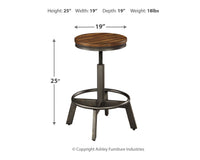 Torjin Counter Height Stool (Set of 2) - Ashley Furniture - Brunei