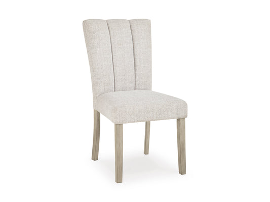 Karmenton Dining Chair;Bisque