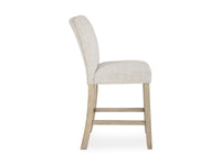 Karmenton Counter Height Barstool;Bisque