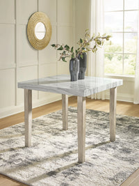 Karmenton Counter Height Dining Table;Bisque