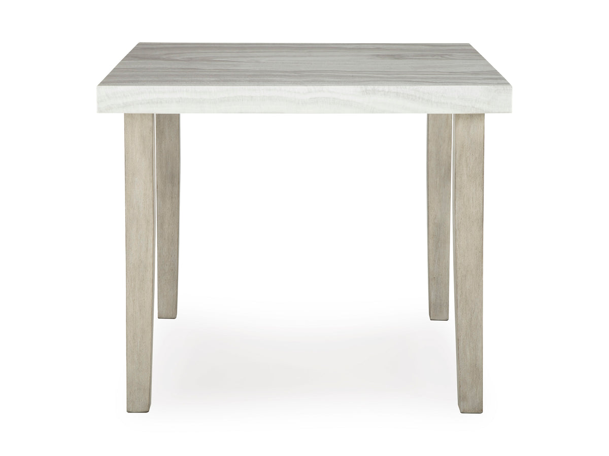 Karmenton Counter Height Dining Table;Bisque