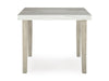Karmenton Counter Height Dining Table;Bisque
