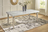 Karmenton Rectangular Dining Room Table;Bisque