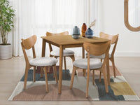 Fraddoni Dining Room Table Set;LIGHT BROWN