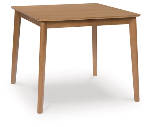 Fraddoni Dining Room Table Set;LIGHT BROWN