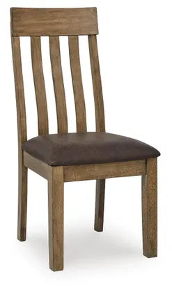Broxtyn Dining UPH Side Chair;LightBrown