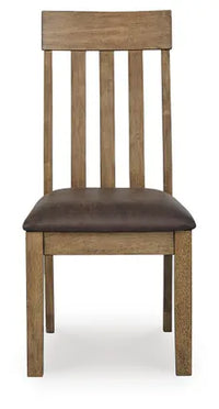 Broxtyn 6-Piece Dining Set;LightBrown