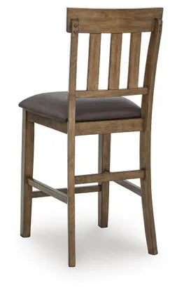 Broxtyn Counter Height Barstool;Light Brown