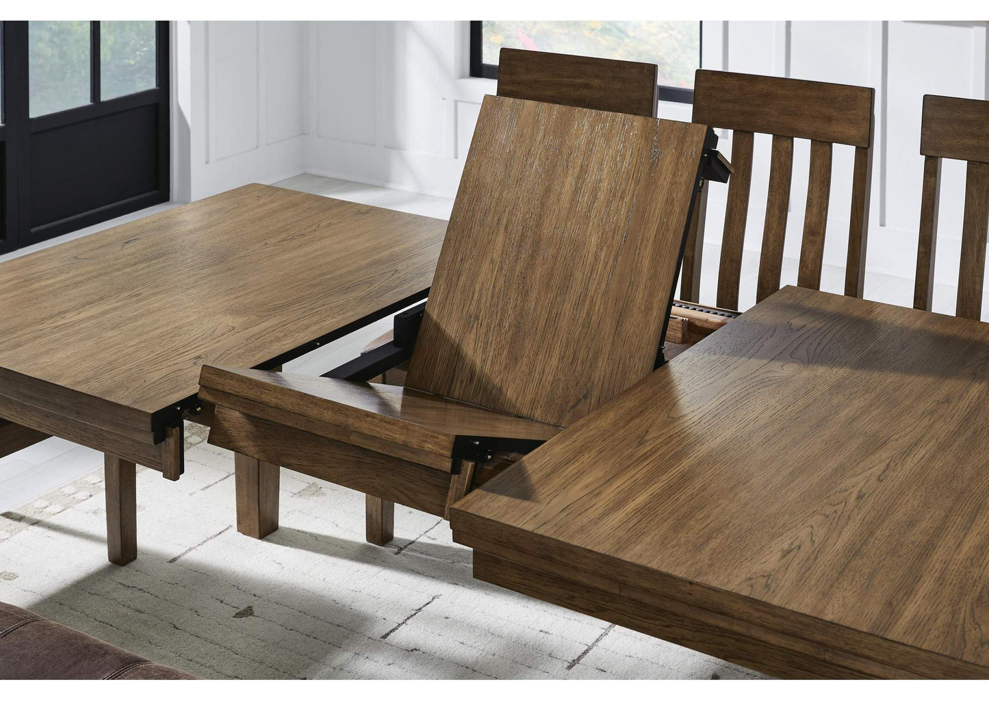 Broxtyn 6-Piece Dining Set;LightBrown