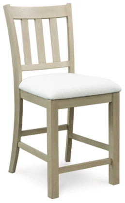 Calmoro Dining Chair; Off White/Gray
