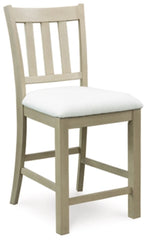 Calmoro Dining Chair; Off White/Gray