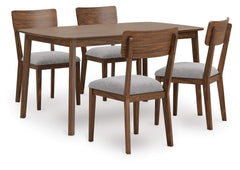 Lyncott Dining Set 5 - Piece;Brown