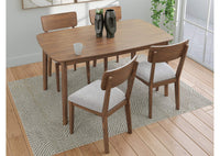 Lyncott Dining Set 5 - Piece;Brown
