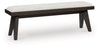Westonfort Large UPH Dining Room Bench;Espresso
