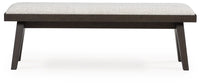Westonfort Large UPH Dining Room Bench;Espresso