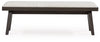Westonfort Large UPH Dining Room Bench;Espresso