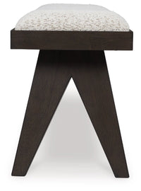 Westonfort Large UPH Dining Room Bench;Espresso