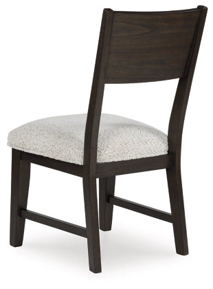 Westonfort Dining UPH Side Chair;Espresso (Set of Two)