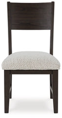 Westonfort Dining UPH Side Chair;Espresso